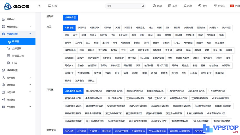 #商家投稿# 【GDCS】邮箱注册，免备案，usdt支付，免实名，自主开通0元测试，超高性价比！！！