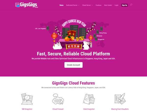 GigsGigsCloud：#黑五# 全场消费返70%/相当于3折，美国CN2 GIA-$79/月-6G内存/6核/90gSSD/10T流量