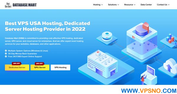 Database Mart: 黑五优惠2折起，终身折扣，VPS $0.99/月，GPU服务器$14/月