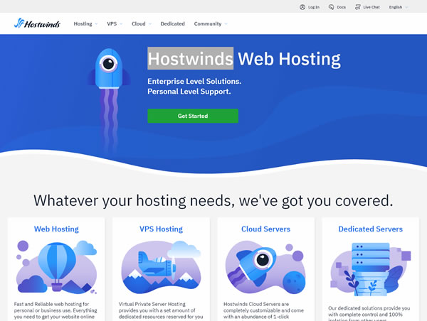 Hostwinds：西雅图VPS月付4.99美元起,云服务器$0.006931/时起,支持支付宝