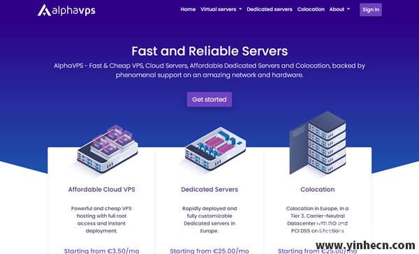 AlphaVPS：保加利亚独立服务器€34.99/月起,VPS主机€15/年起