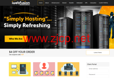 iWebFusion：新上拉斯维加斯服务器，$45/月起，限时下单第二个月免费