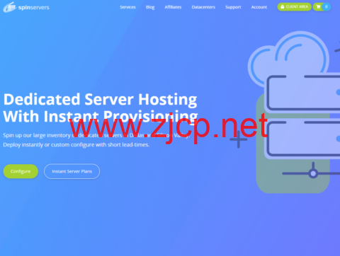 spinservers：1Gbps不限流量服务器$99/月起，可选10Gbps,圣何塞/达拉斯机房