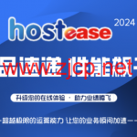 HostEase：新上多款AMD Ryzen高性能服务器，AMD Ryzen 9950X/128GB DDR5/3.84TB NVMe/RTX 4090/10G带宽，$600/月