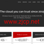 mivocloud：摩尔多瓦/罗马尼亚专用服务器，E3-1220 v2，30TB月流量，1Gbps带宽，€39/月起