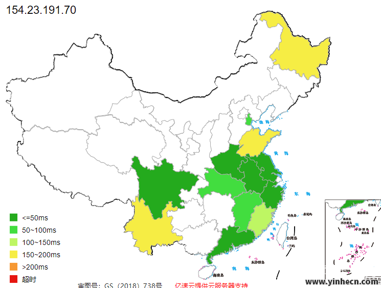 华纳云美国cn2 gia vps测评，电信CN2 GIA 线路，可解锁奈飞