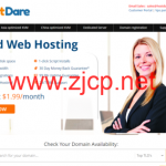 HostDare：美国VPS年付10.4美元起，洛杉矶CN2 GIA线路VPS年付24美元起