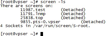 SSH远程会话管理工具 – screen使用教程